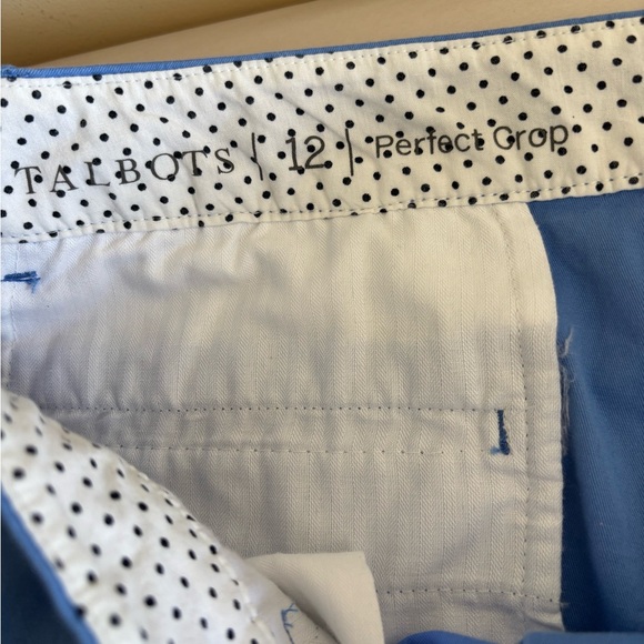 Talbots perfect crop pants size 12 - Picture 6 of 6